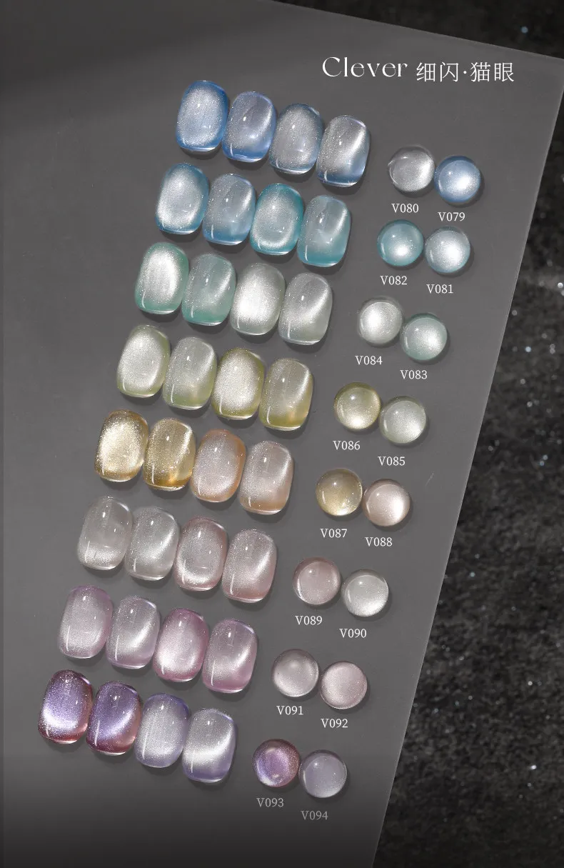 MRNAIL 16 Colors Multicolor Cat Eye Nail Gel Set 2026 New High Quality Long Lasting Fashion Non-toxic UV Gel for Salon Wholesale