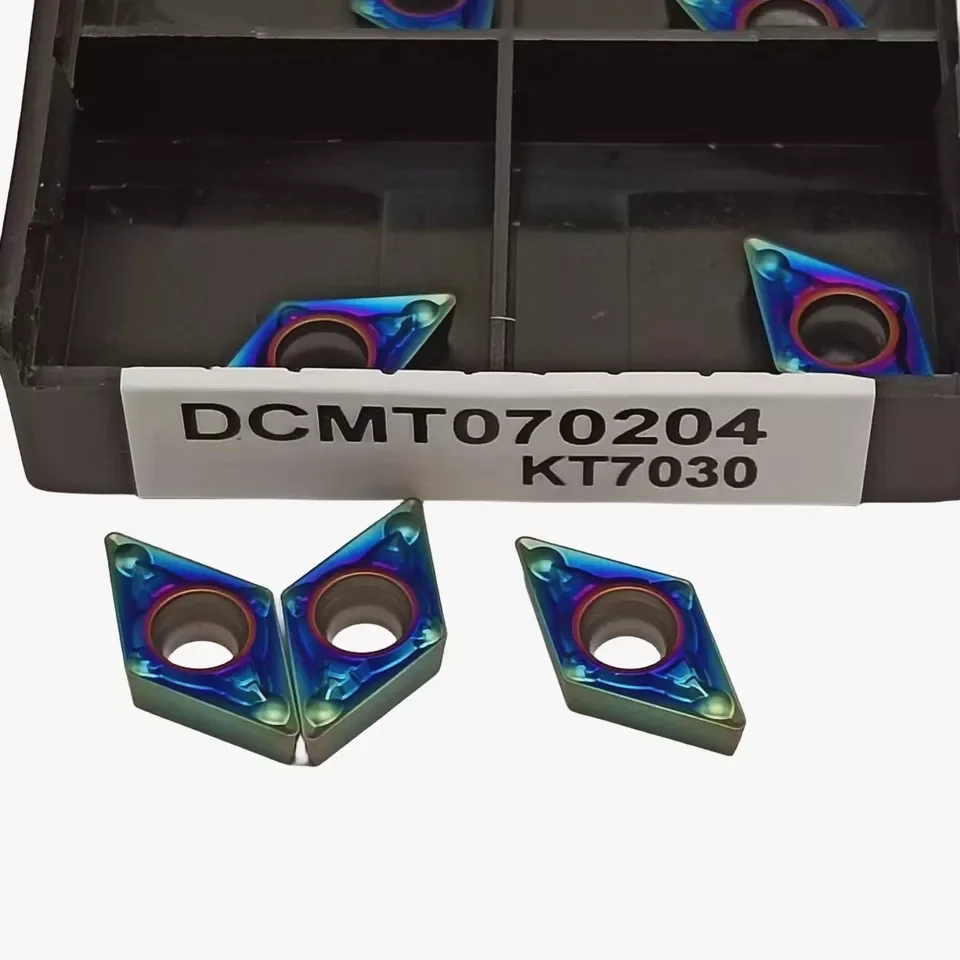 HRC55 DCMT070204 /DCMT070208 ZM1135N /DCMT11T304 /DCMT11T308 ZM1135N Nano-Blue Coating indexable CNC Carbide Turning Inserts