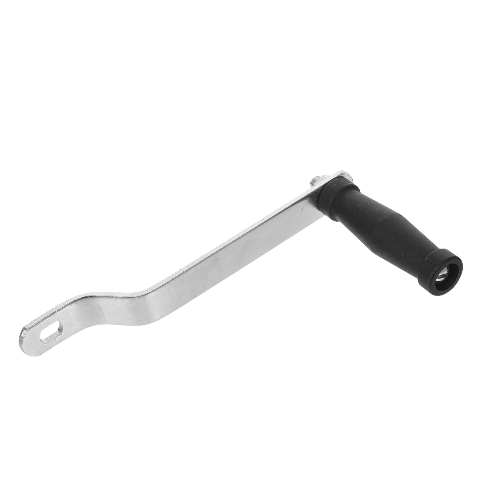 

Trailer Winch Handle Black Crank Ergonomic Grip Comfortable Boat Replacement Parts Accessories Sturdy Durability Non Deformation