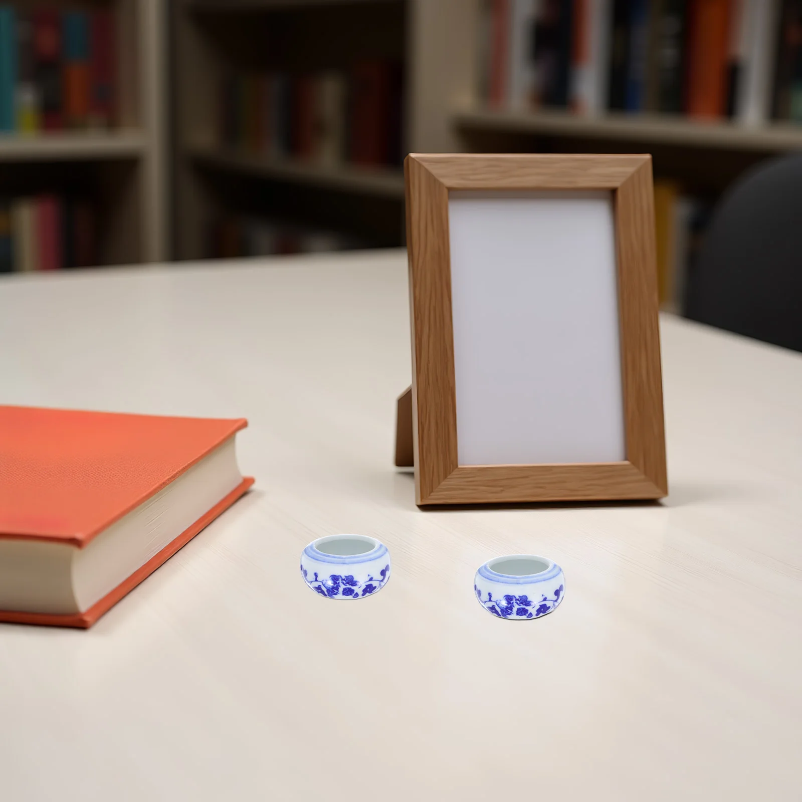 

12 Pcs Ink Tray Chinese Calligraphy Supplies Well Tableware Artistic Mini Plate