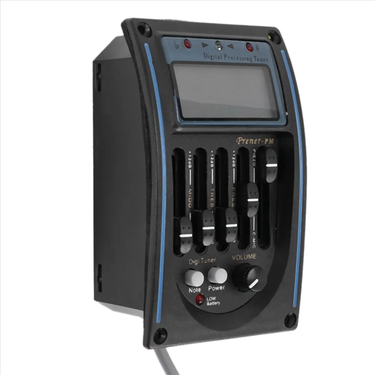 

*BAAY 3X 5-полосный звукосниматель для акустической гитары, эквалайзер, предусилитель, ЖК-тюнер, эквалайзер с микрофоном LC-5