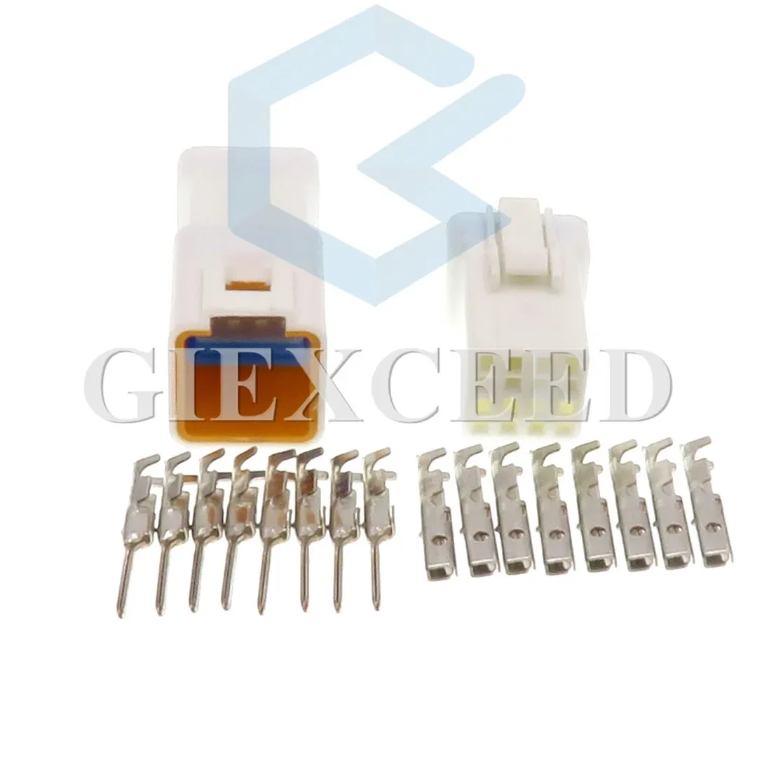 

2 Sets 8 Pin 08R-JWPF-VSLE 08T-JWPF-VSLE Waterproof Connector Cable Socket AC Assembly For Rearview Mirror Heating Plug