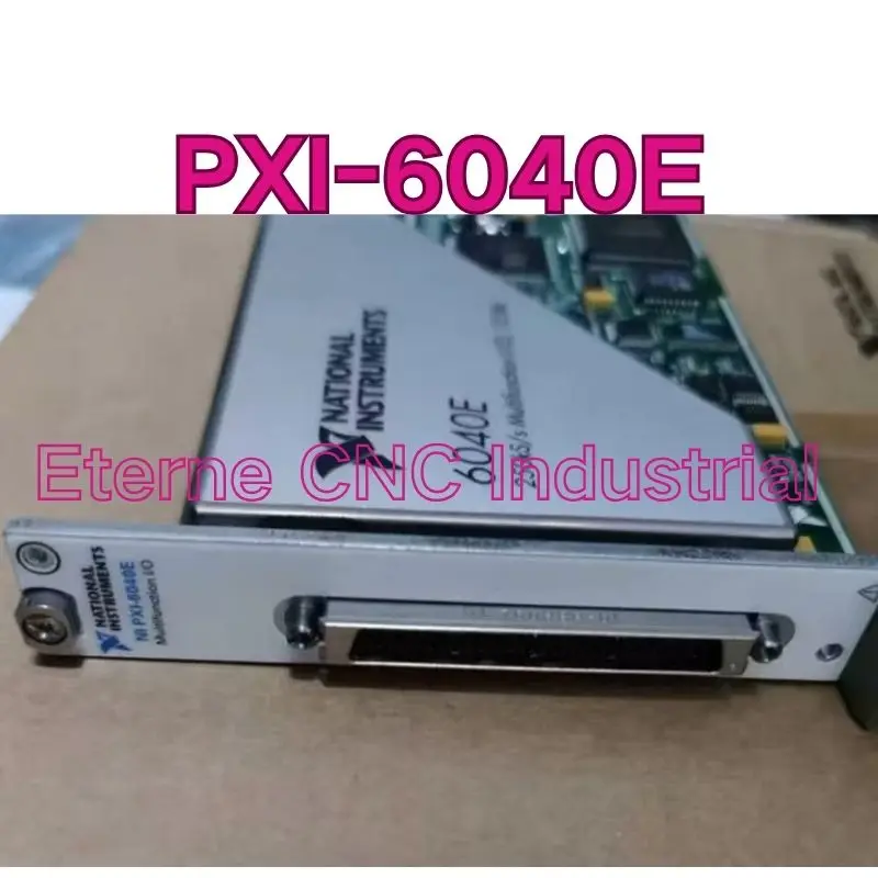 

Test Ok PXI-6040E data acquisition card for second-hand quick shipping