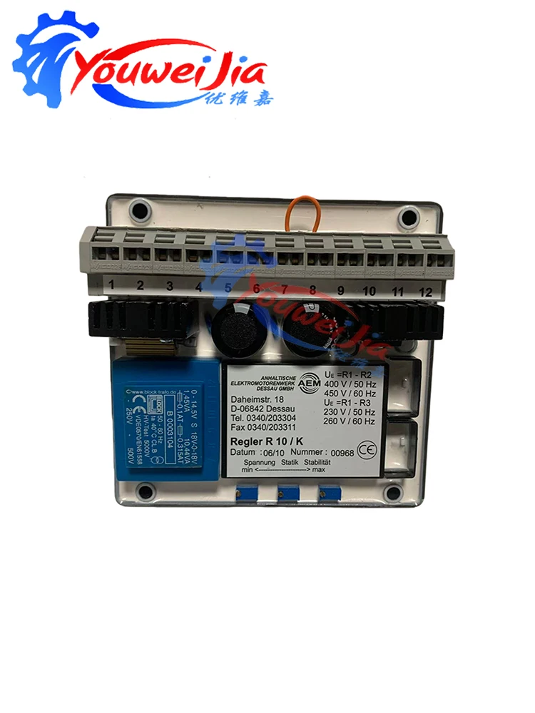 Voltage Regulator Module R10/K R10/KF D-06842 Generator Voltage Regulator AEM Voltage Control for Automotive Applications