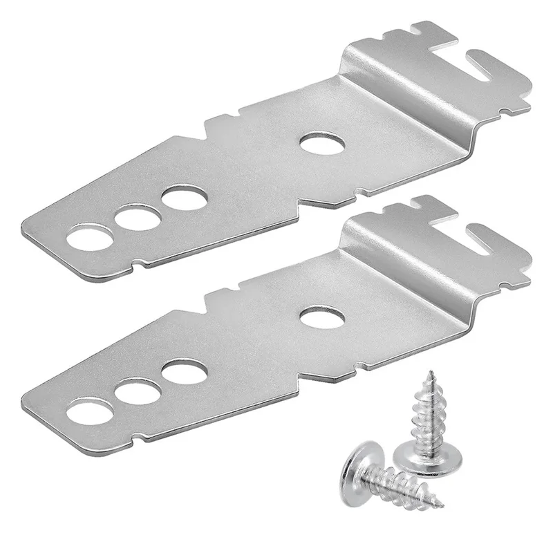 

2 шт. 8269145 монтажный кронштейн для посудомоечной машины под столешницей, замена с винтами, подходит для KitchenAid Whirlpool Kenmore Jenn Air