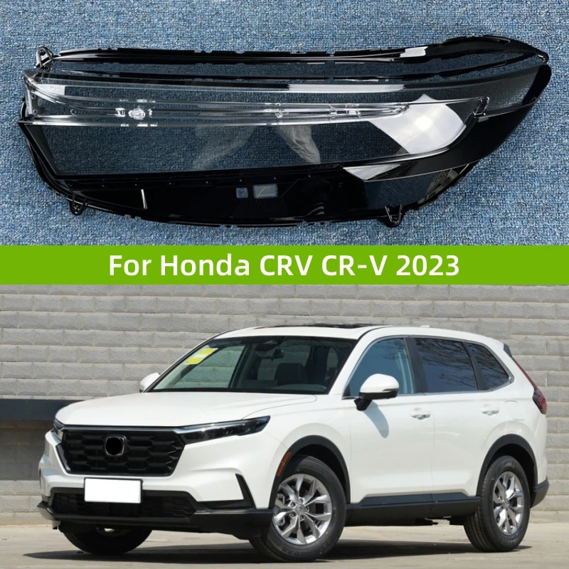 

For Honda CRV CR-V 2023 Car Accessory Products Transparent PC Material Headlights Cover Left/Right