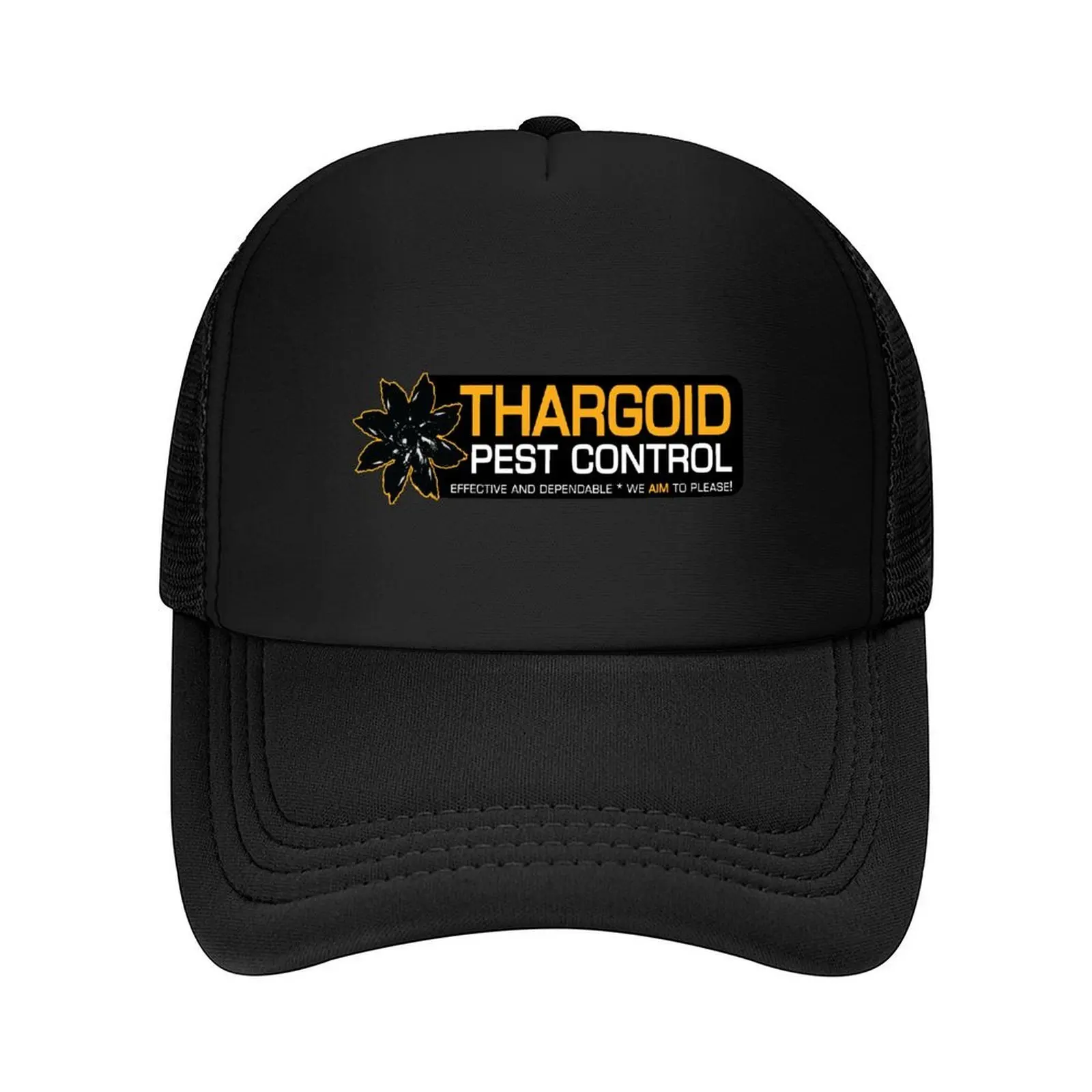 Casquette de Baseball jaune THARGOID PEST CONTROL, marque de luxe, vêtements de Golf, capuche d'alpinisme, chapeaux pour hommes et femmes