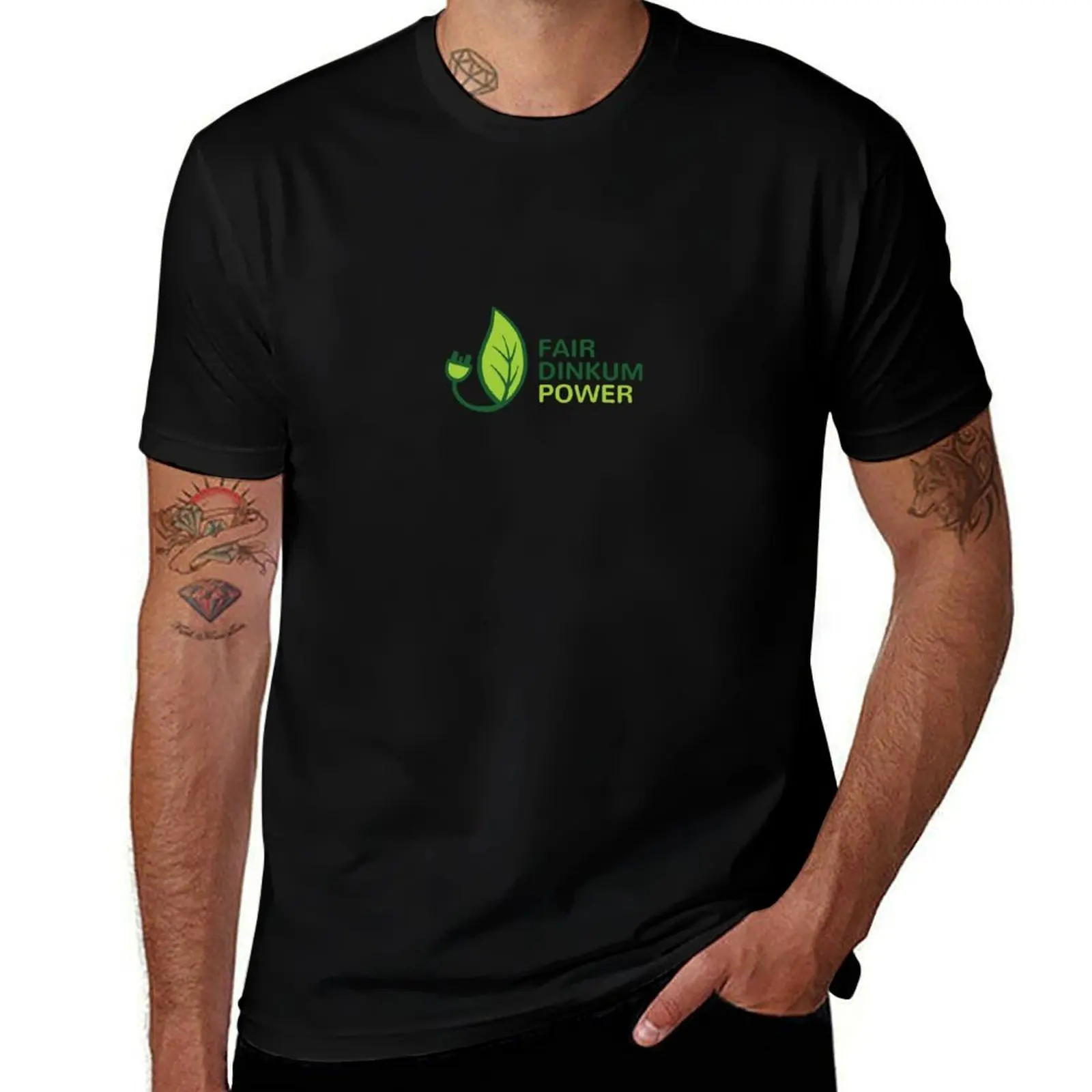 

Fair Dinkum Power swag T-Shirt Odor Resistant Short Sleeve Top