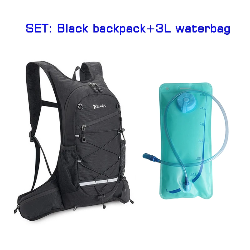 Bicycle Water Bag Portable Water Bladder Rucksack Outdoor Sports Knapsack MTB Cycling Hiking Climbing Running Hydration Backpack