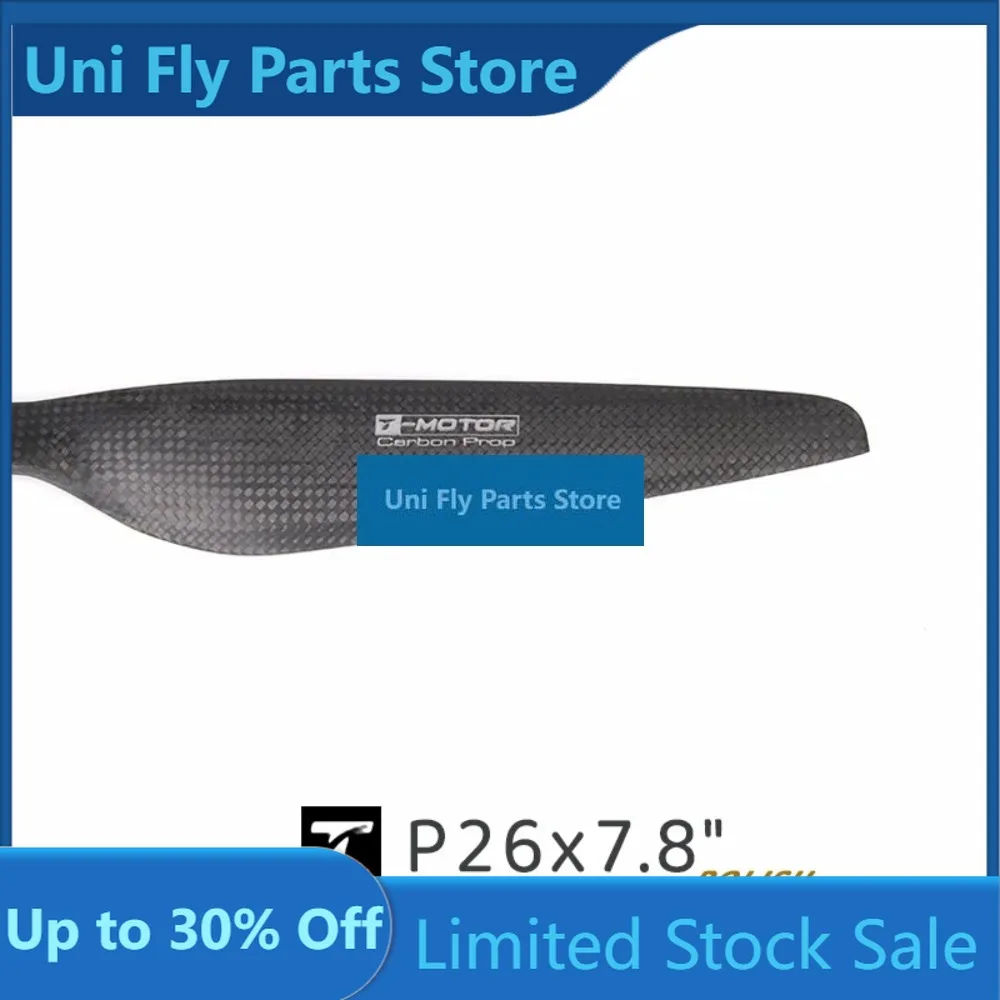 P26T-MOTOR Multi-rotor Polish Carbon Fiber Propeller/PAIR Ultimate Pulling Force18kg Best Performance Speed Range1900~4UniFly