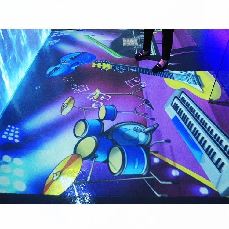 Interactive LED Floor Children Projector Game Interactive Floor Projection System