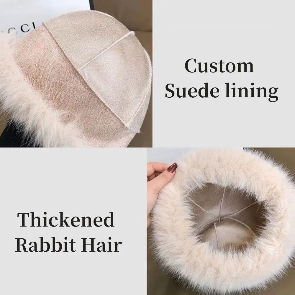 Leopard Print Fluffy Fur Winter Hat Warm Ear Protection Russian Leopard Print Fluffy Fur Winter Hat Warm Ear Protection Russian