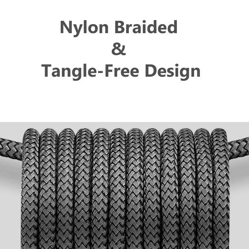 Nylon Data Cable Fast Charger USB A to Type C Charging Cable For Huawei Samsung Android Phone TypeC Charging Device 1M 2M 3M image 5