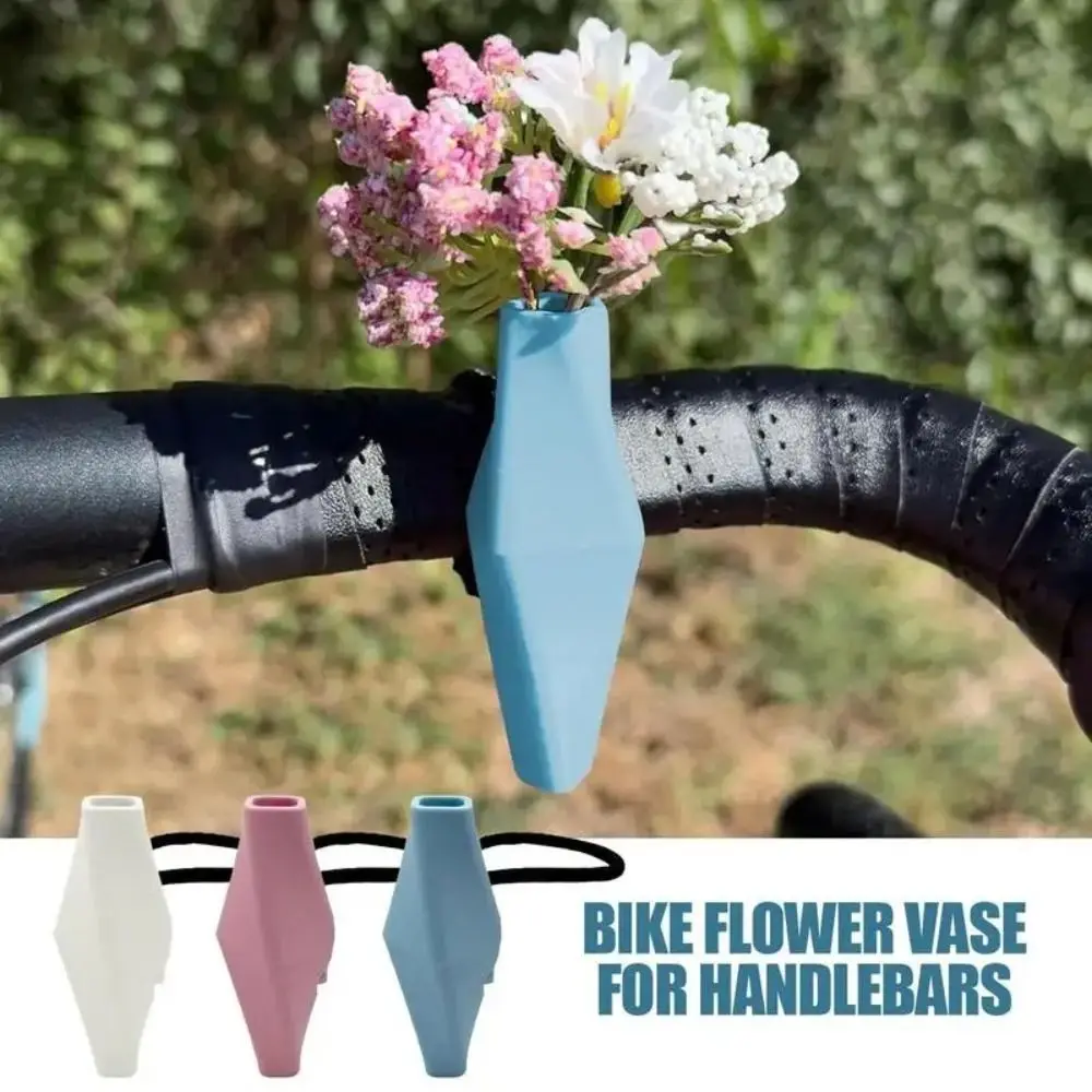 Fahrrad Blumenvase für Lenker Mini Vase lustige kleine Blumenvase dekorative Blumenvase Fahrrad zubehör