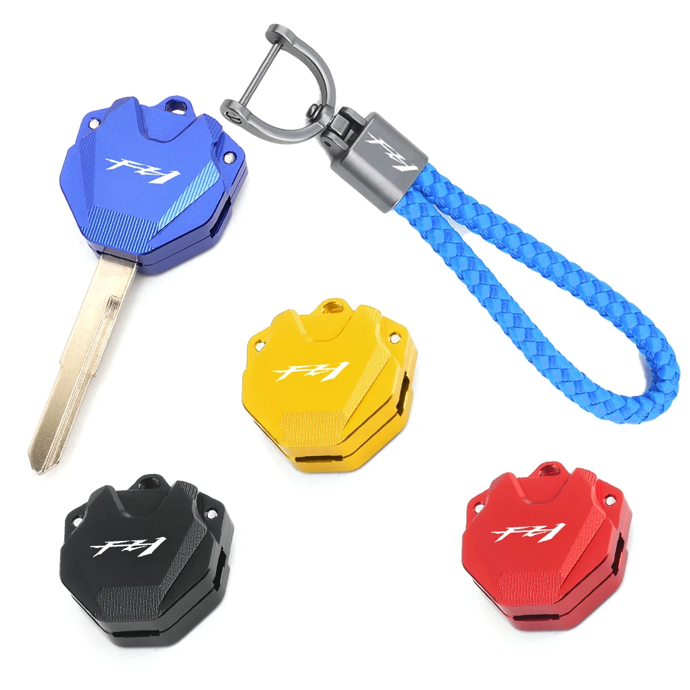 For YAMAHA FAZER FZ1 FZ6 FZ8 FZ 1 6 8 FAZER125 25 CNC Accessories Motorcycle Keychain Key Shell Key Case Cover Key Chain Keyring