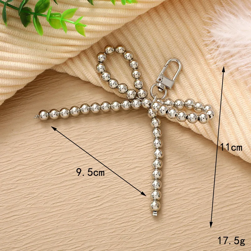 Pearl Bow Pendant Phone Chain