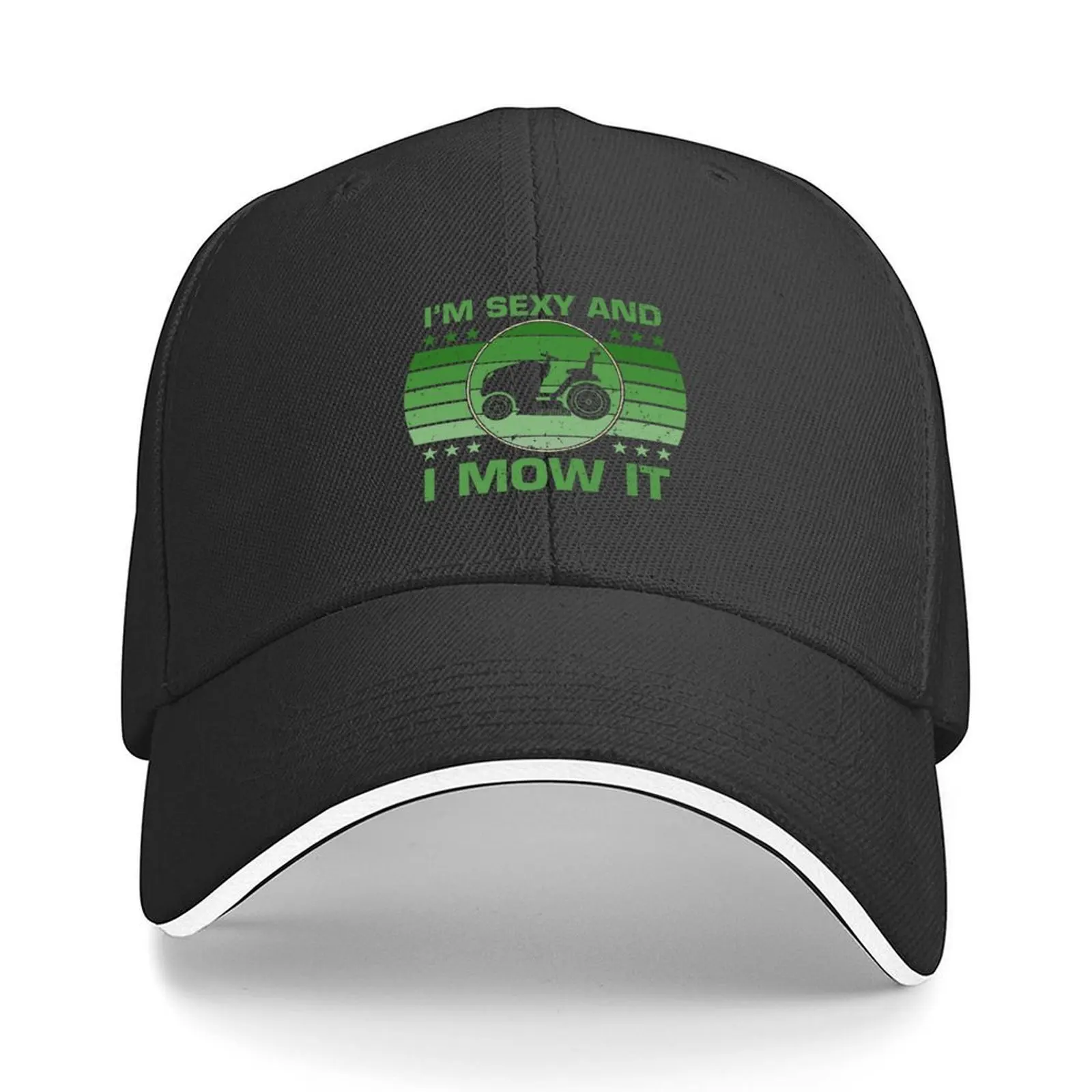 

I'm Sexy and I Mow It Lawn Mower Landscaper Baseball Cap Rugby Uv Protection Solar Hat |-F-| funny hat Baseball For Men Women's