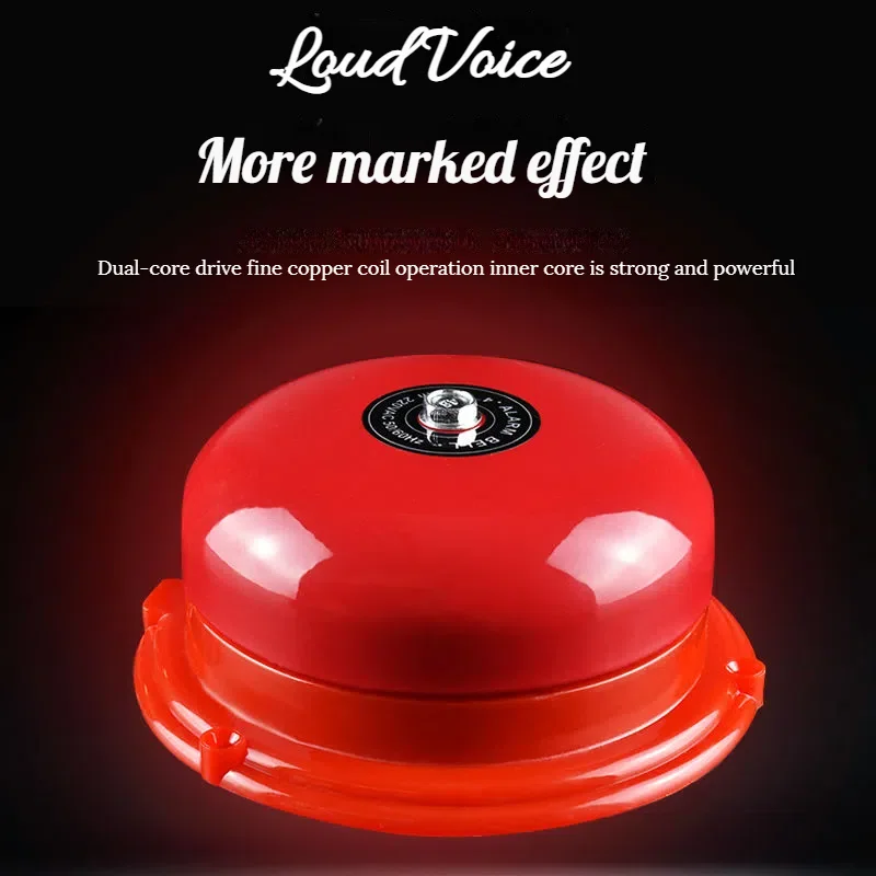 Fire alarm bells 6 inch Bell Electric fire bell for fire alarm security sytem