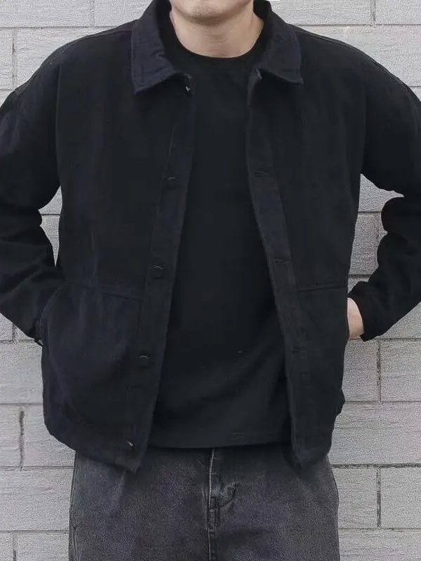 

Bla Jeans Jaet Men's ort Workwear Motorcycle Sle Youth Faion Spring Autumn High Street Versatile Cotton Polyester B...