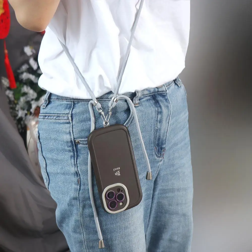 

Long Cellphone Hanging Rope Gasket Adjustable Phone Lanyard Phone Necklace Strap Mobile Phone Straps Phone Corssbody Straps