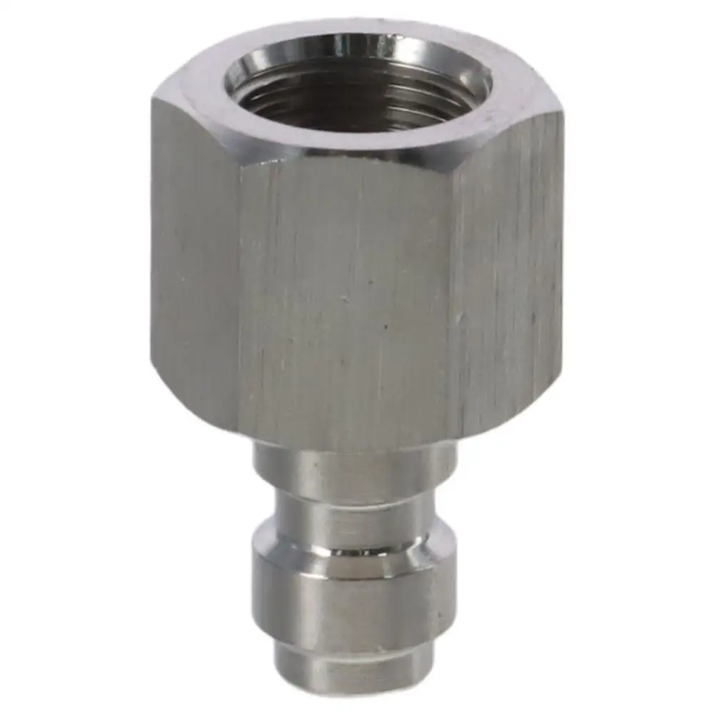 

Быстроразъемный адаптер из нержавеющей стали 8 мм, 1/8 NPT, фитинги для зарядки пейнтбола PCP, внутренняя резьба с уплотнительным кольцом