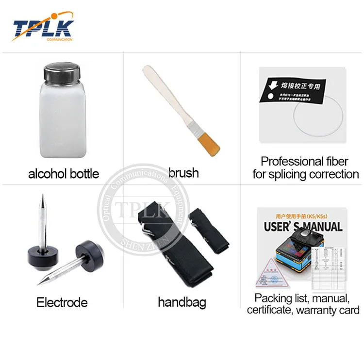 Original vollautomatisches Schweißgerät Optic Fiber K5 Fusion Splicer