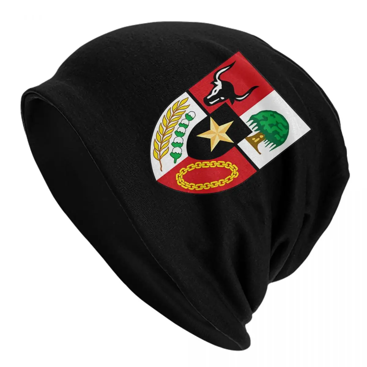 Garuda Pancasila Shield Of National Emblem Of Indonesia Bonnet Hats Knitting Hats Hip Hop Skullies Beanies Hats Caps