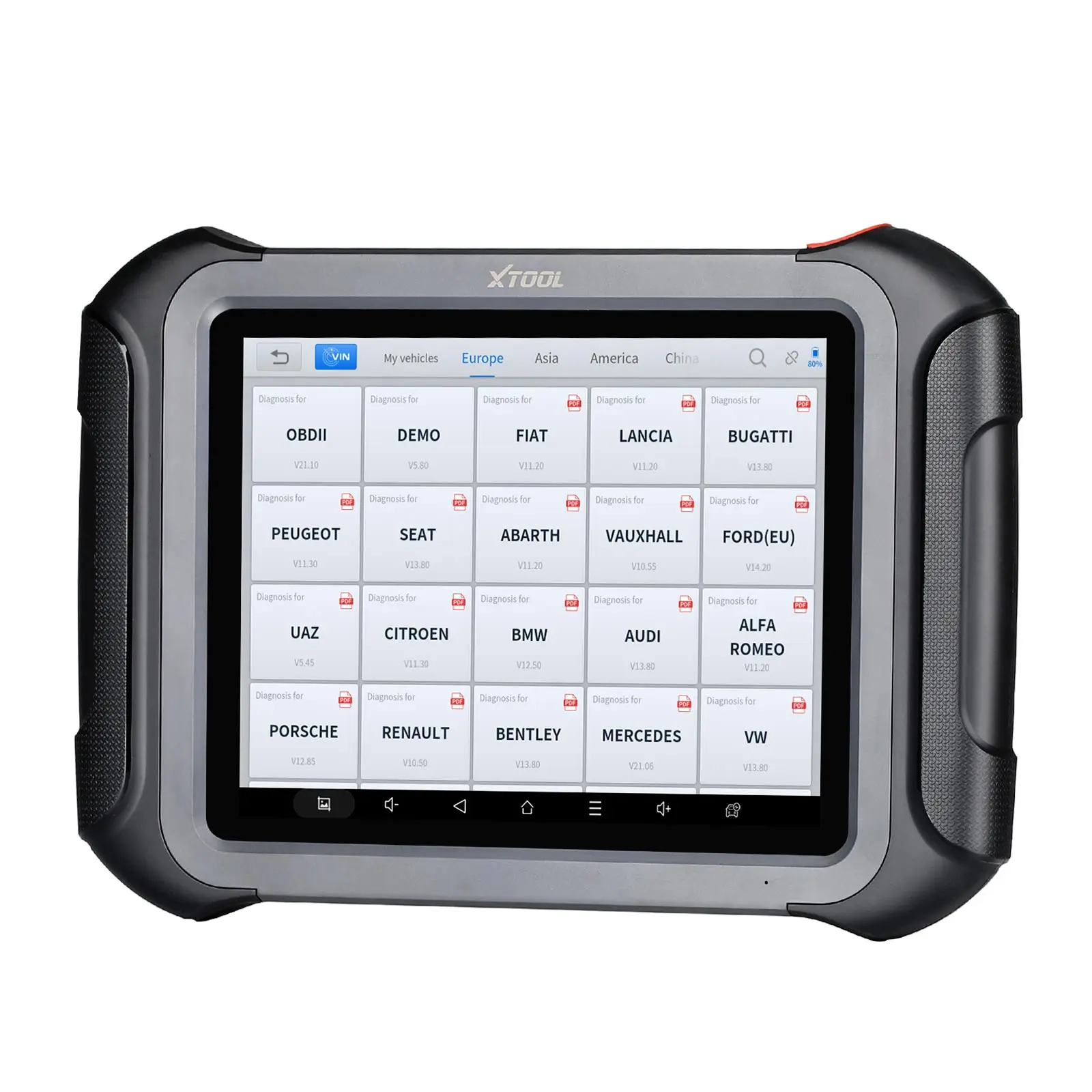 

XTOOL D9 OBD2 All System Bidirectional Scan Diagnostic Tools With 42+Special Functions Ecu Coding Support Doip Can Fd Protocol