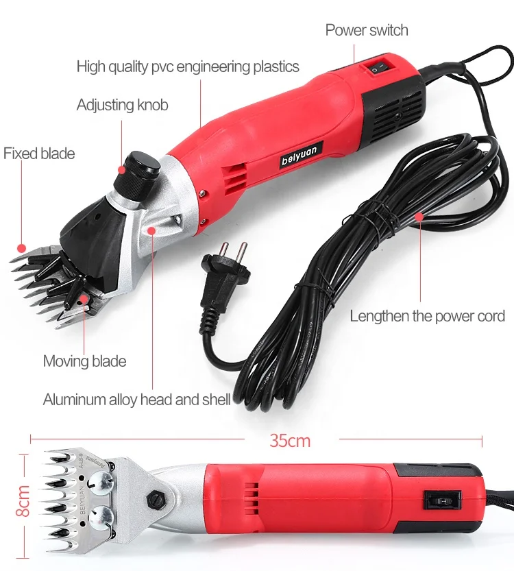 Adjustable level  professional sheep clipper  for sale wool shearing hair cut machine