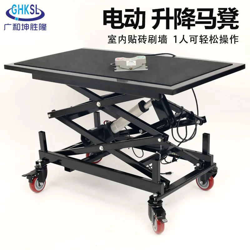 مقعد رفع كهربائي قابل للطي عربة داخلية متنقلة، يتم استخدام البطارية فقط لآلةنا