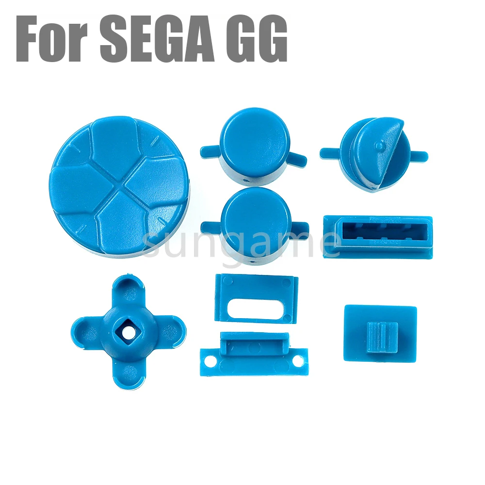 1 Juego de botones multicolor para consola SEGA Game Gear GG, juego completo de botones de alta calidad para SEGA GG, botones para joystick.