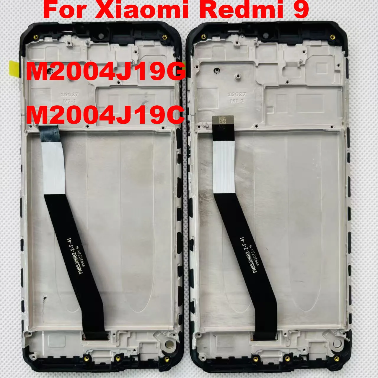

6.53’100% Test AAA FHD For Xiaomi Redmi 9 M2004J19G,M2004J19C LCD Display Touch Screen Digitizer Sensor Assembly With Frame