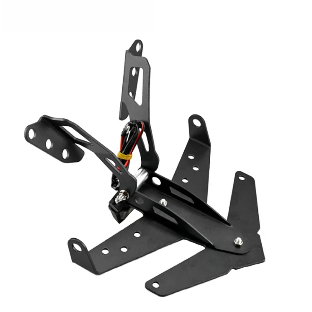 تنطبق على ياماها TMAX530560 2022-2025 إطار لوحة الترخيص المعدل إطار لوحة الترخيص قوس الذيل القصير