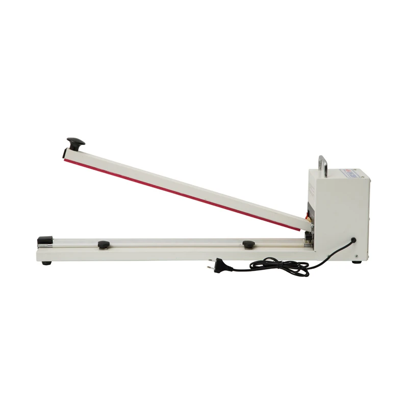 Heat Pedal Aluminum Food Chemical Beverage Plastic Bag Hand Impulse Cutter Sealer  Semi Auto Sealing Machine