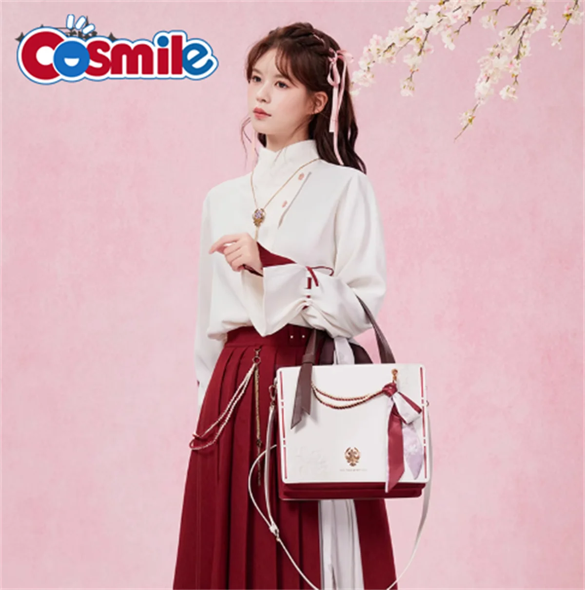 NEW Anime Yae Miko Bag Genshin Impact Yae Miko Theme Impression Series Tote Bag Original Cosplay Yae Miko Satchel