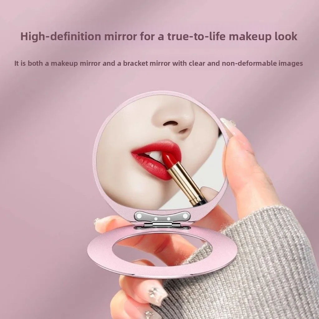 Small Cosmetic Makeup Mirror Magnetic Holder Bracket Travel Beauty Accessory for Apple Huawei Oppo Xiaomi Vivo Mobile Phone view 3