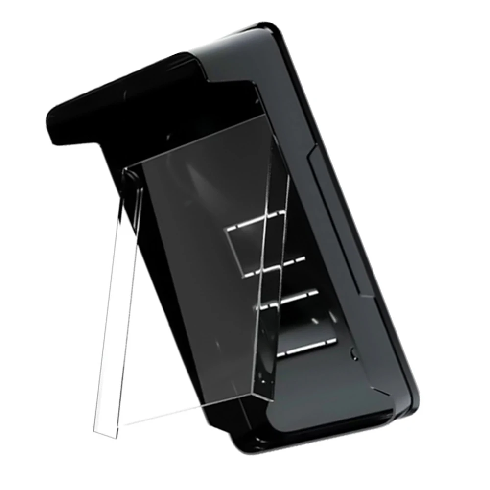 Outdoor Doorbell Rain Cover With Transparent Panel Doorbell Box For Access Control System Waterproof Doorbell Cover