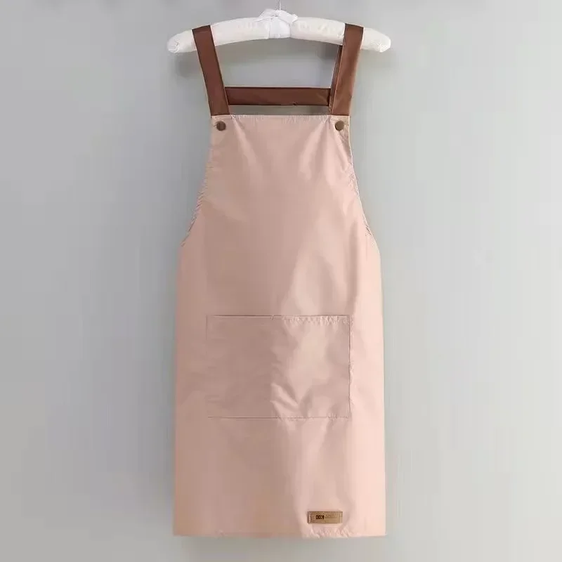 Waterproof Kitchen Apron with Large Pocket for Restaurants