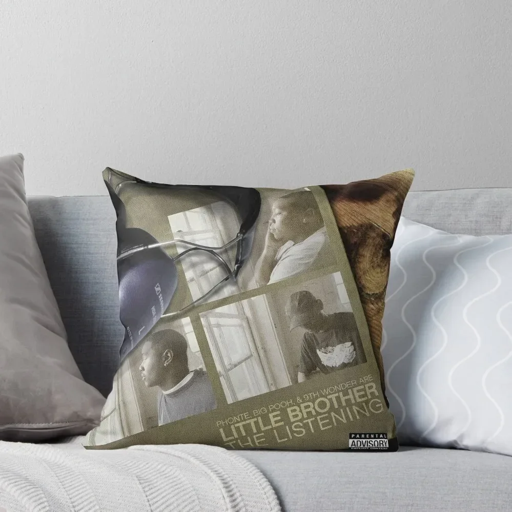 

Little Brother The Listening Throw Pillow Cushion Cover Luxury Pillow Case Luxury Cushion Cover christmas pillow case