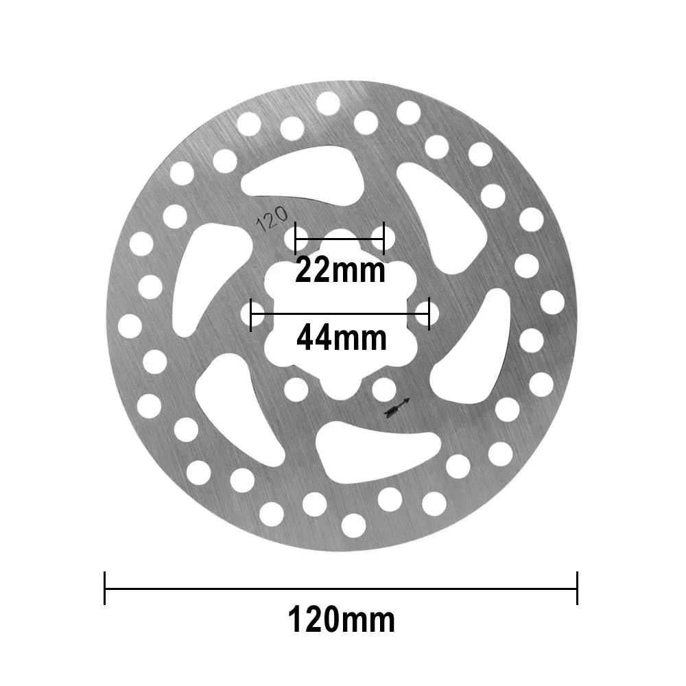 Bremsersatz-Kit 120mm Bremsscheibe Bremsbeläge für Ninebot ZT3 ZT3Pro Vorder- und Hinterbremszubehör Bremsscheibe – Detail 29