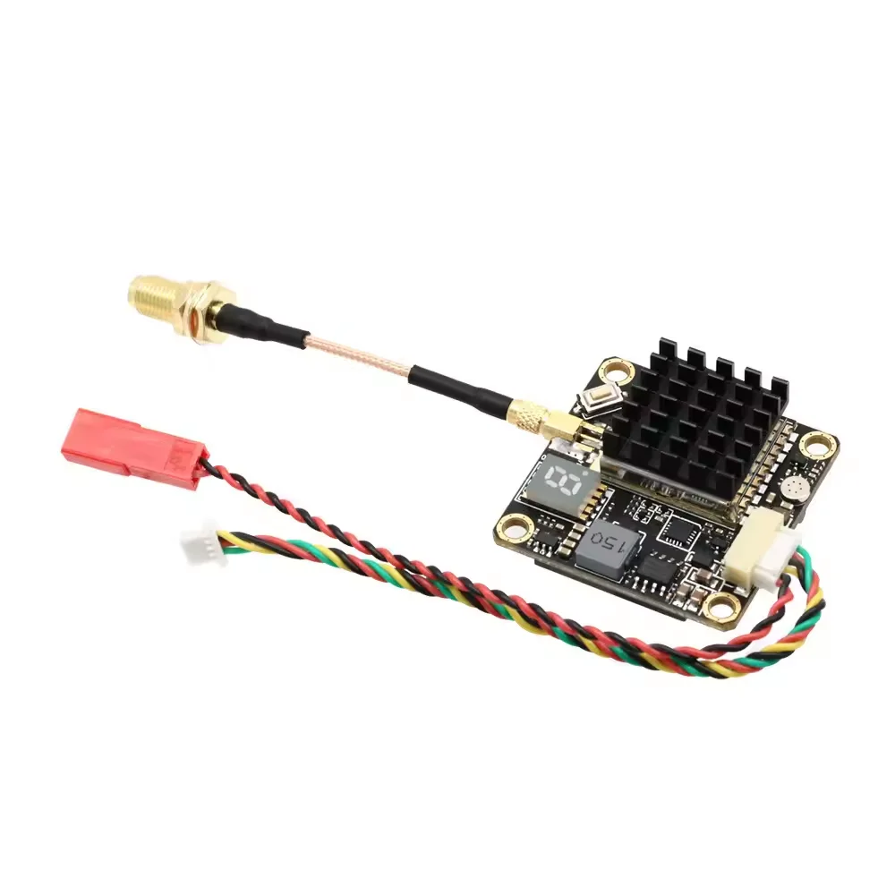 AKK FX2 Dominator 2000mW alta potencia de salida conmutada Audio inteligente 5,8 Ghz 40CH transmisor de largo alcance FPV VTX RC FPV piezas