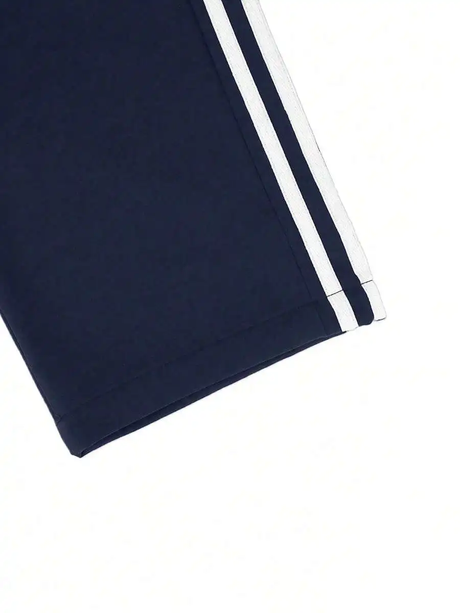 

Mens Relaxed Fit Striped Side Panel Sweatpants For Casual Wear, Gym, Running And Outdoor Activities Spring Autumn