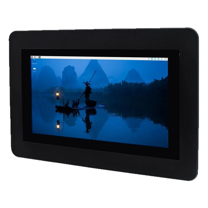 AA84 DSI Capacitive Touch Display, 7 Inch IPS Panel, 1024X  600 Pixeles, Optical Bonding, Toughened Glass, Point Touch