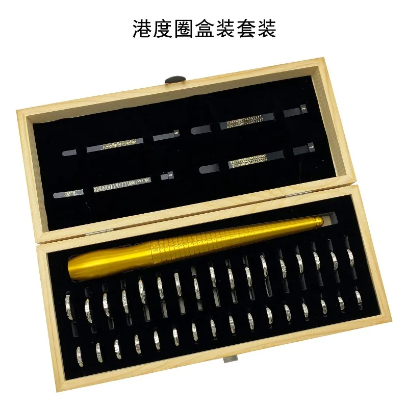 

Ring Measurement Set Port Degree, Bar Ring Finger Size Measurement Plastic Repair
