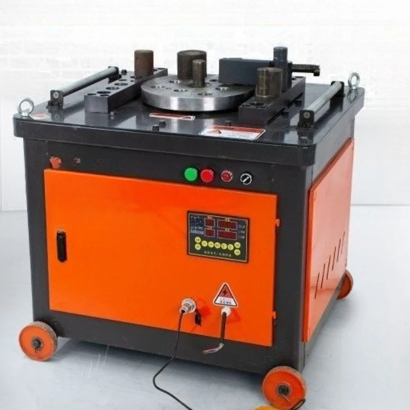 Electric steel bar bending machine, round steel bending machine automatic numerical control small