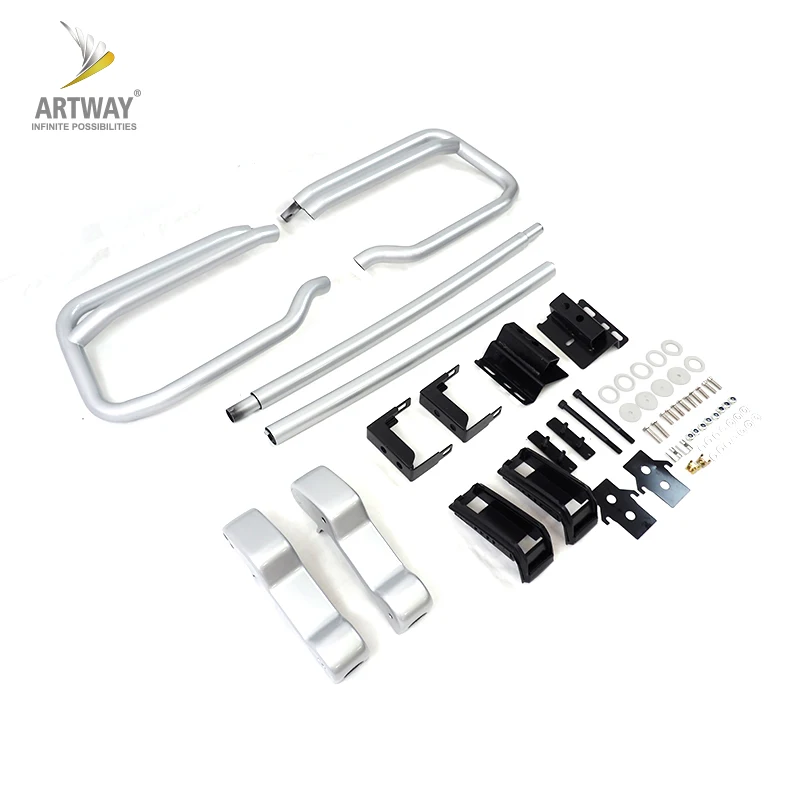 

Высококачественный защитный бампер (булбар) для G-Class W464 G63 2019 года, черный/серебристый, из нержавеющей стали, автозапчасти, комплекты для кузова