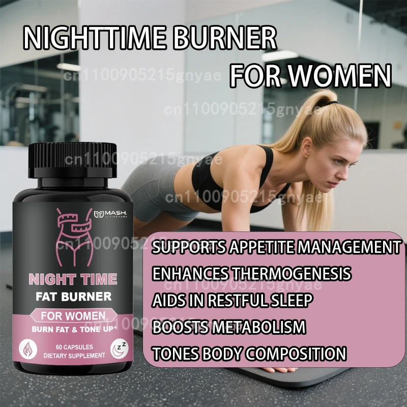 

Fat Burner for Weight Loss Boost Meta-bolism Suppress Appetite Support De-tox Belly Slimming for Men and Women
