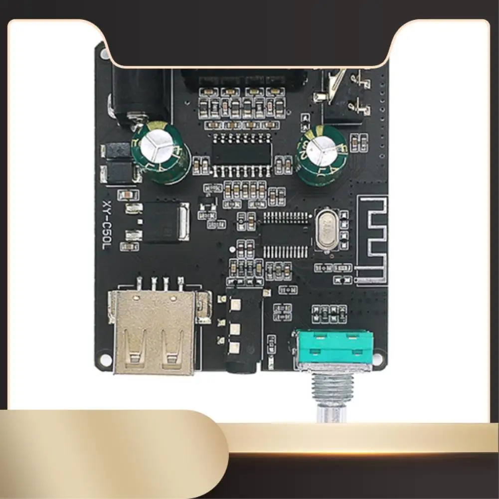 

N36R-2X50W Bluetooth 5.0 Усилитель мощности класса D Аудио 10 Вт-200 Вт Hi-Fi Стерео Беспроводной музыкальный плеер Звуковая карта USB Цифровой усилитель