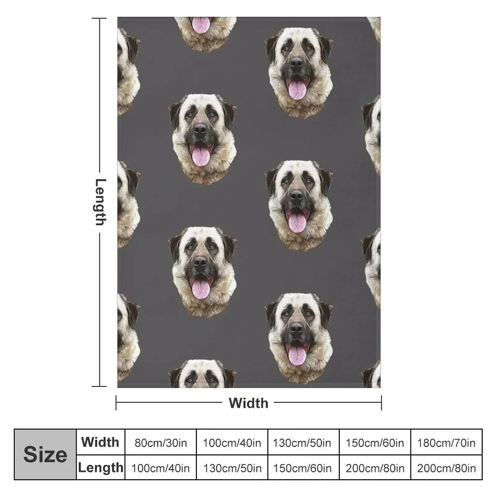 Anatolian Shepherd Throw Blanket Sofas Luxury Brand Beautifuls Custom Sleeping Bag Furrys Blankets