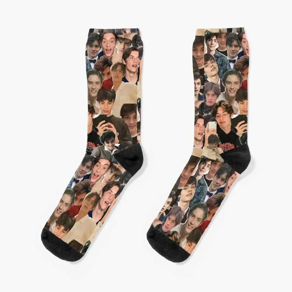 Louis Partridge edit by Stasii Socks ankle sheer Socks Woman Men's